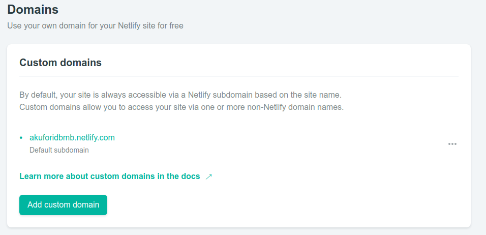 Domain